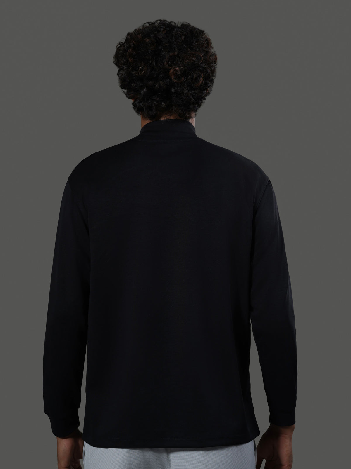 after-hours-mock-neck-long-sleeves-obsidian image 6 - After Hours Mock Neck Long Sleeves - Obsidian