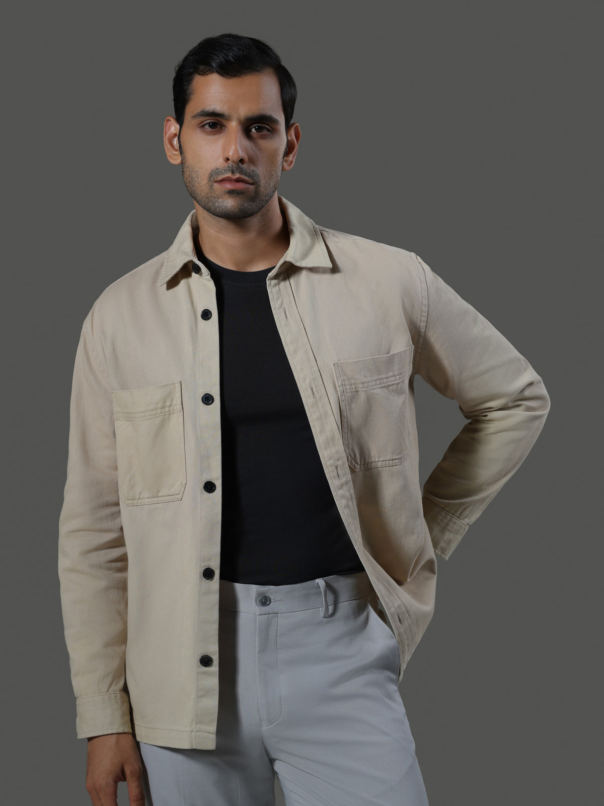 baseline-crew-neck-long-sleeves-slate image 3 - Baseline Crew Neck Long Sleeves - Slate
