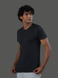baseline-v-neck-short-sleeves-slate image 1 - Baseline V-Neck Short Sleeves - Slate
