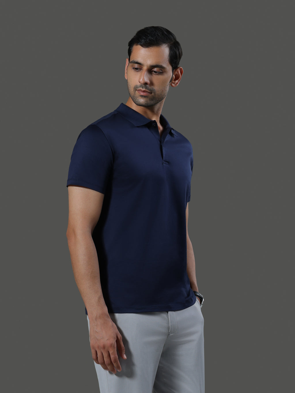 Method Polo Neck Short Sleeves - midnight - image 4