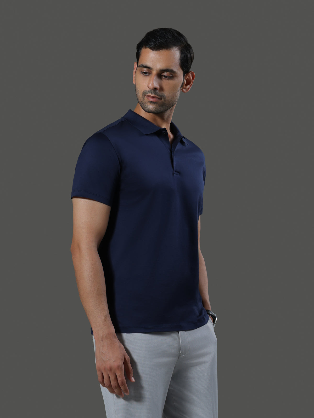 Method Polo Neck Short Sleeves - midnight - image 4