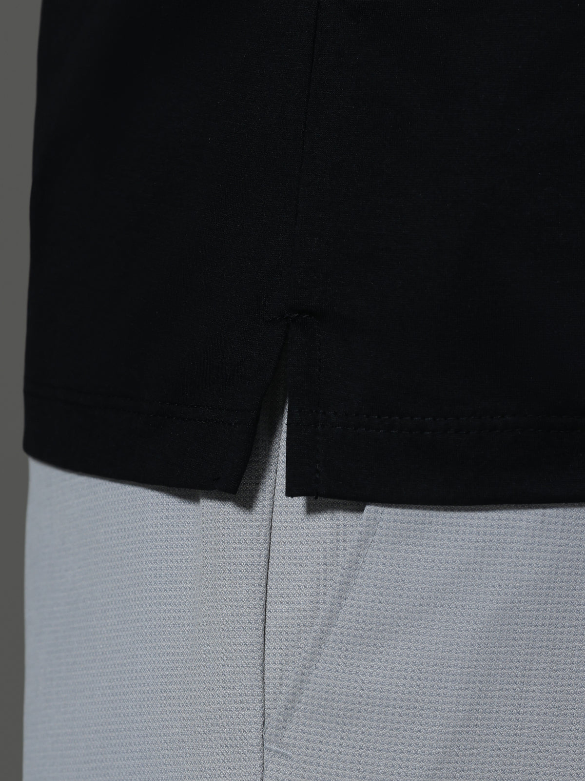 Method Polo Neck Short Sleeves - obsidian - image 5