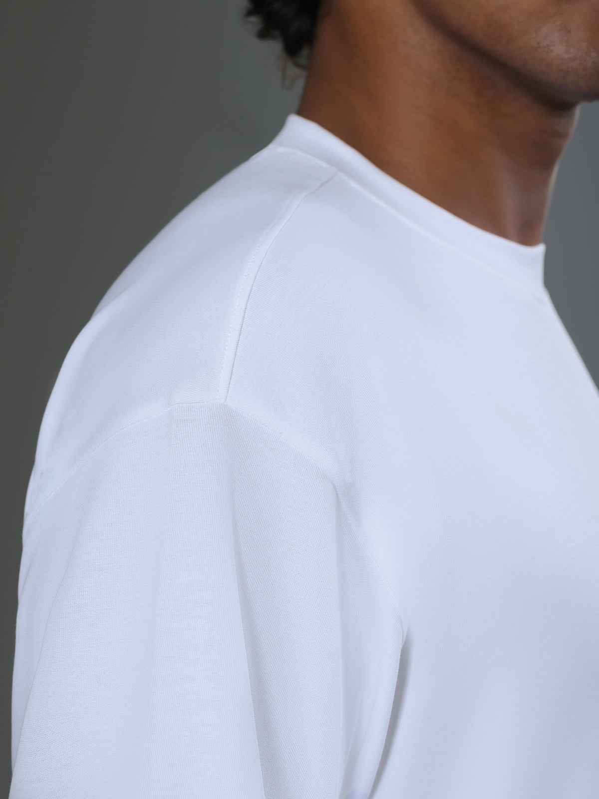 Leisure Crew Neck Short Sleeves - porcelain - image 5
