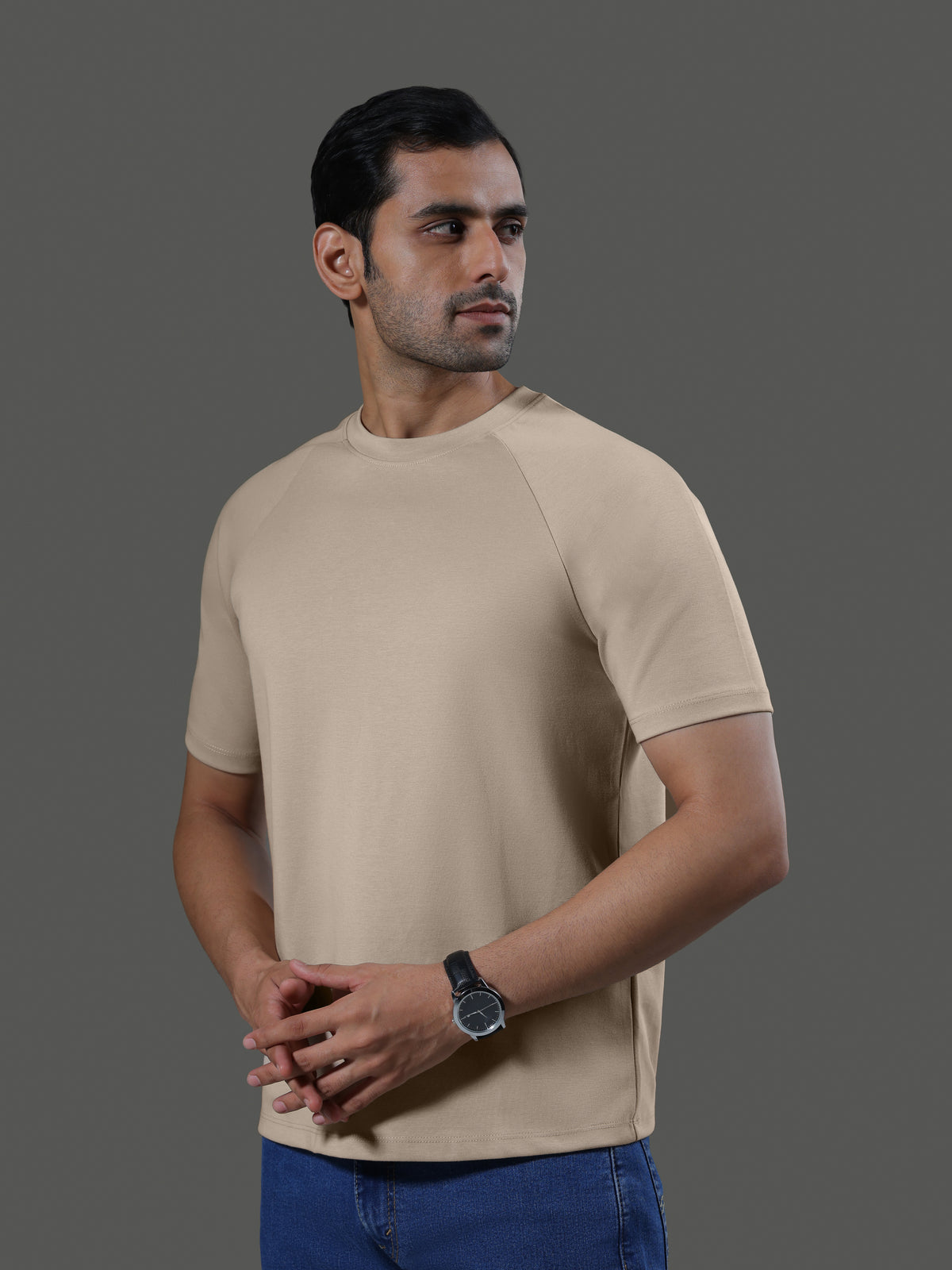 Leisure Raglan Crew Neck Short Sleeves - clay - image 5