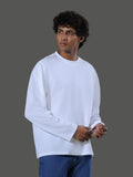 Leisure Crew Neck Long Sleeves - porcelain - image 1