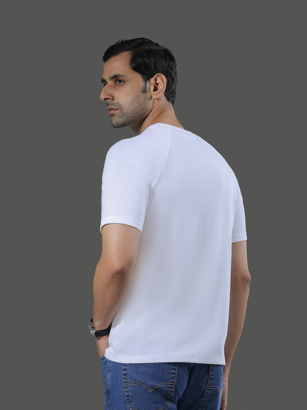 Leisure Raglan Crew Neck Short Sleeves - porcelain - image 6
