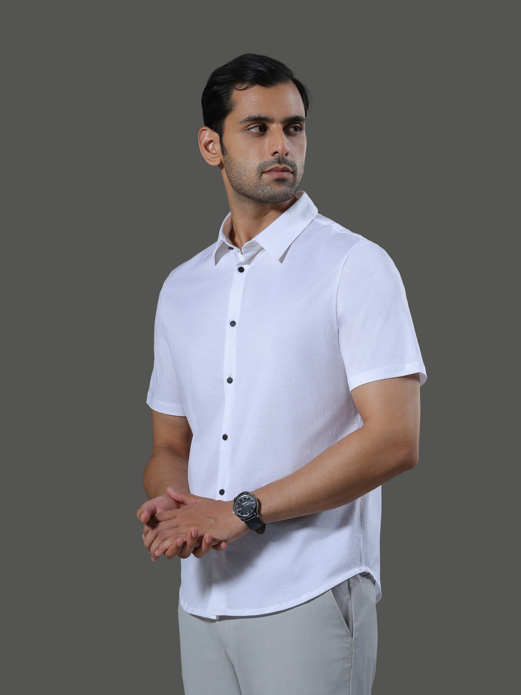 Method Short Sleeves Shirt - porcelain - image 3