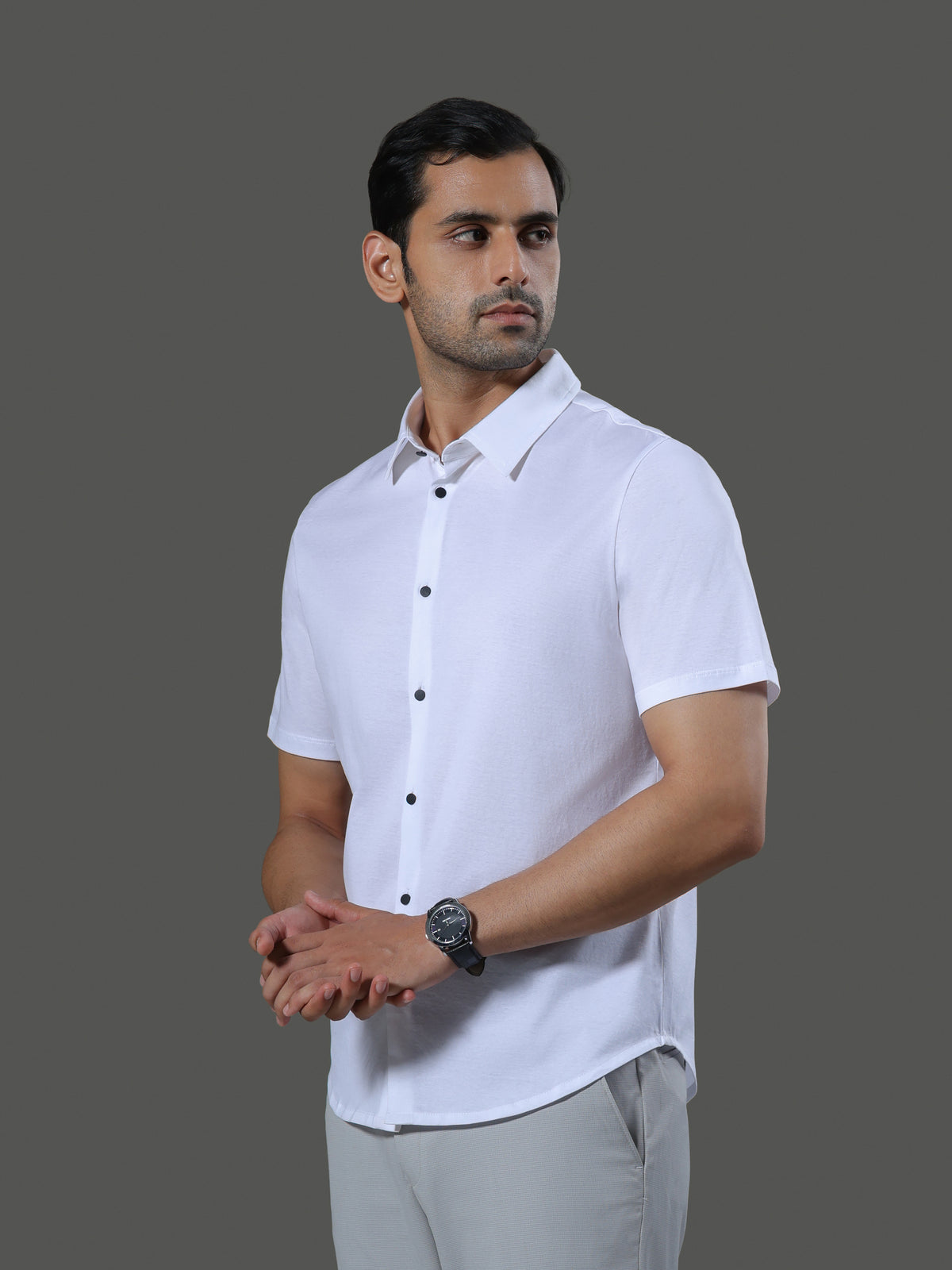 Method Short Sleeves Shirt - porcelain - image 3