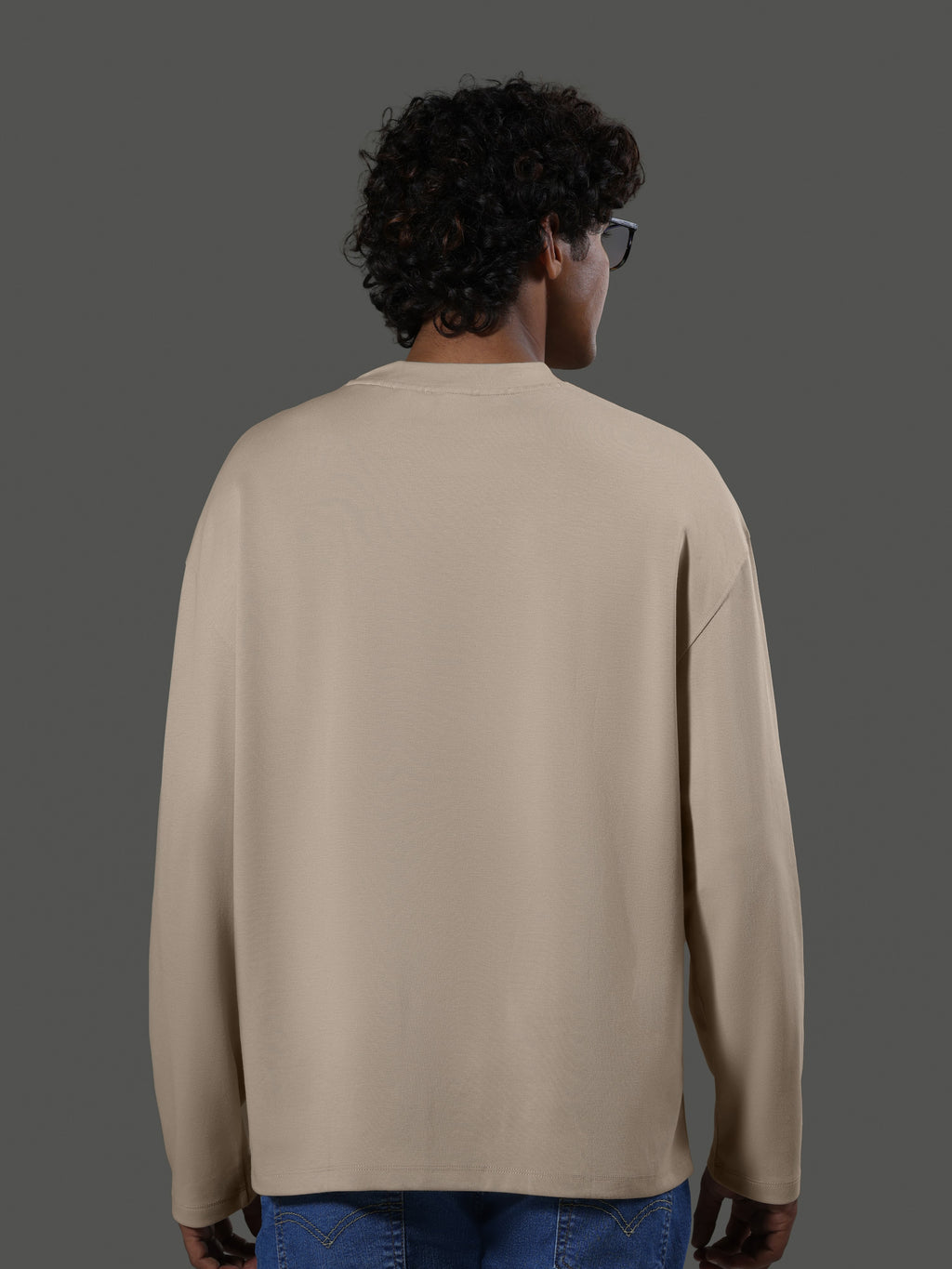 Leisure Crew Neck Long Sleeves - clay - image 6
