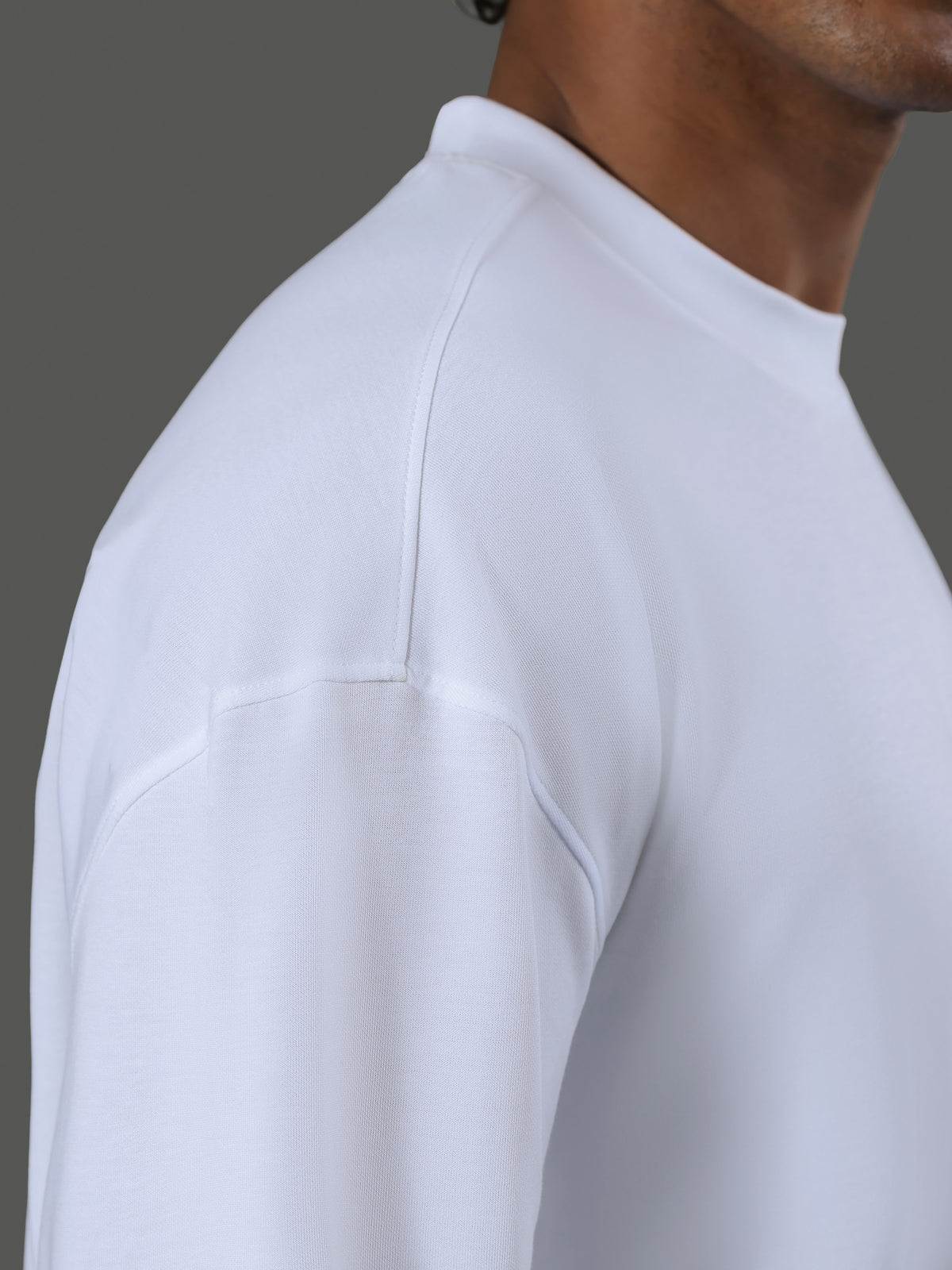 Leisure Crew Neck Long Sleeves - porcelain - image 5