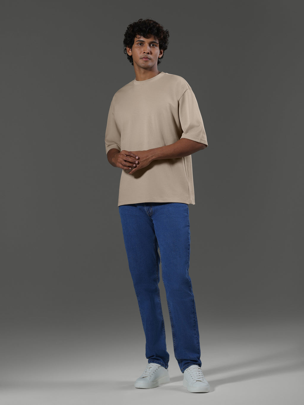 Leisure Crew Neck Short Sleeves - clay - image 2