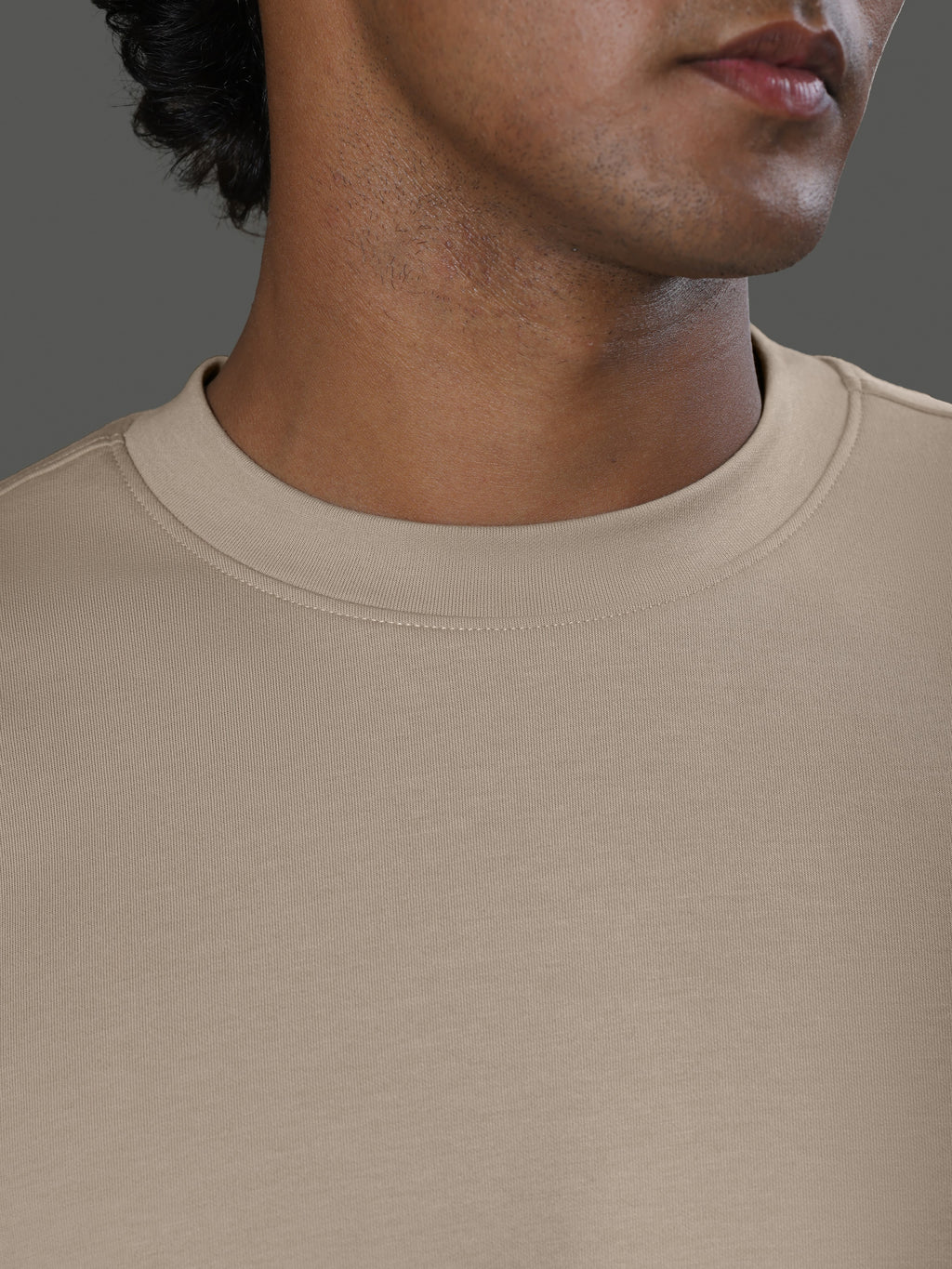 Leisure Crew Neck Short Sleeves - clay - image 4