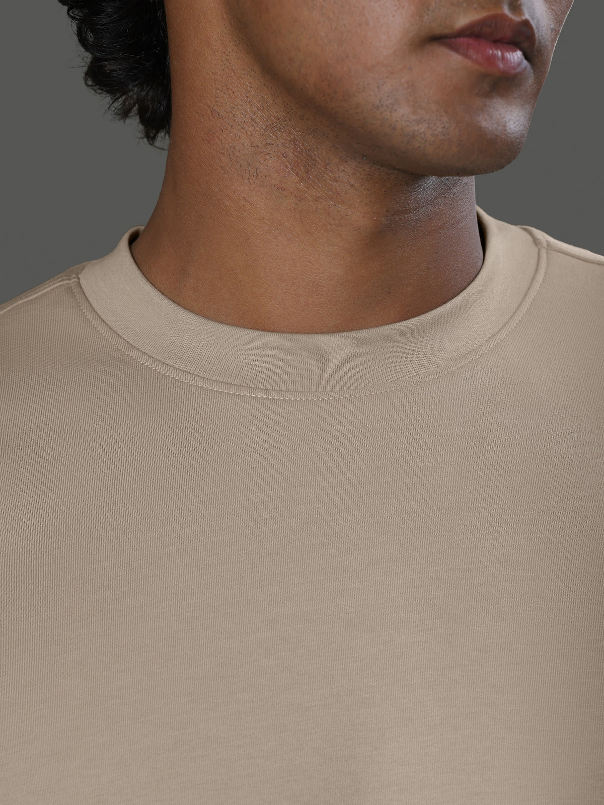 Leisure Crew Neck Short Sleeves - clay - image 4