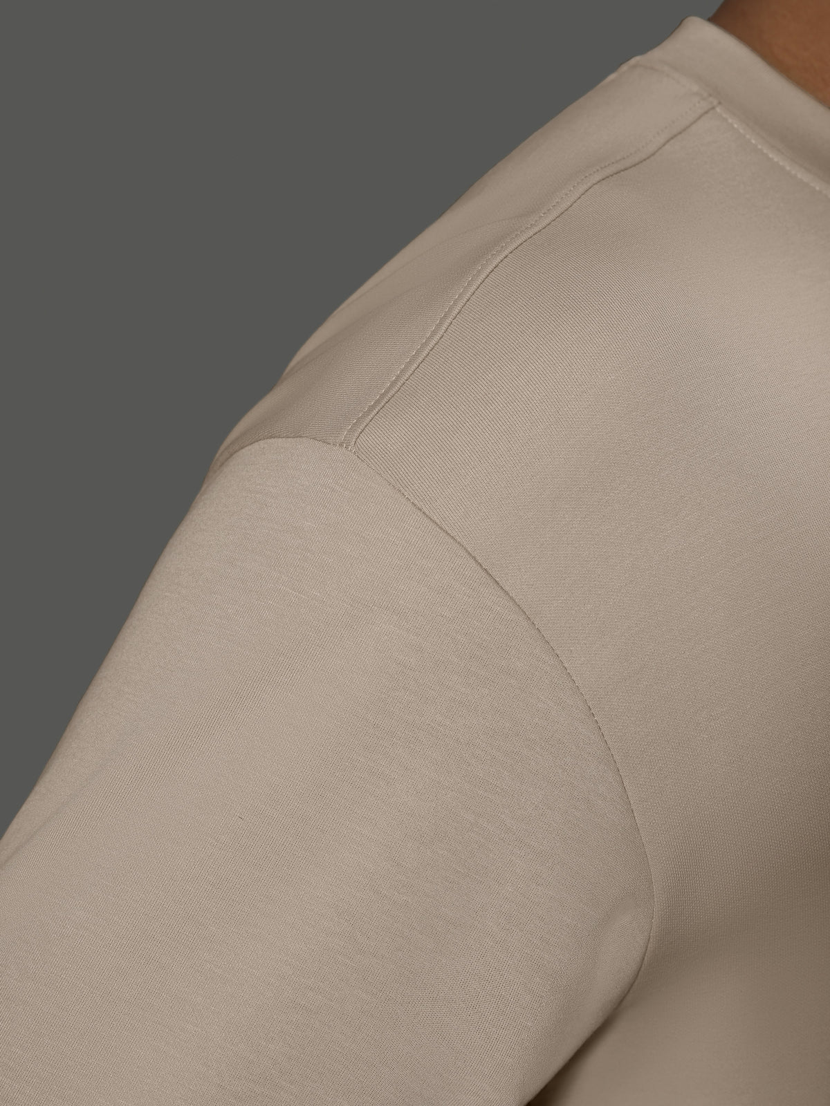 Leisure Crew Neck Short Sleeves - clay - image 5