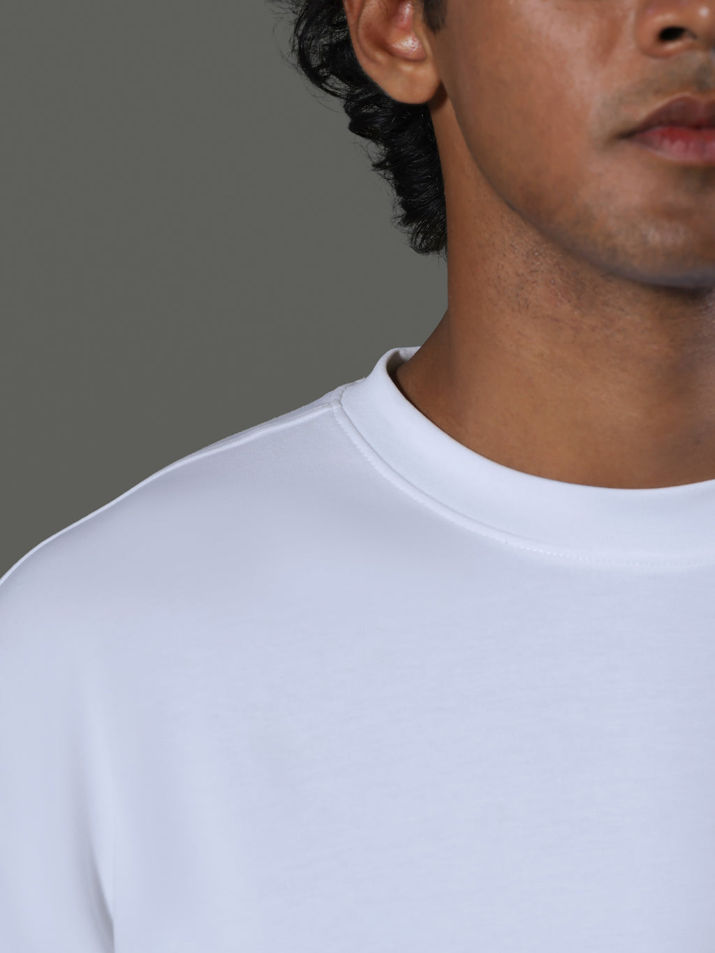 Leisure Crew Neck Short Sleeves - porcelain - image 4