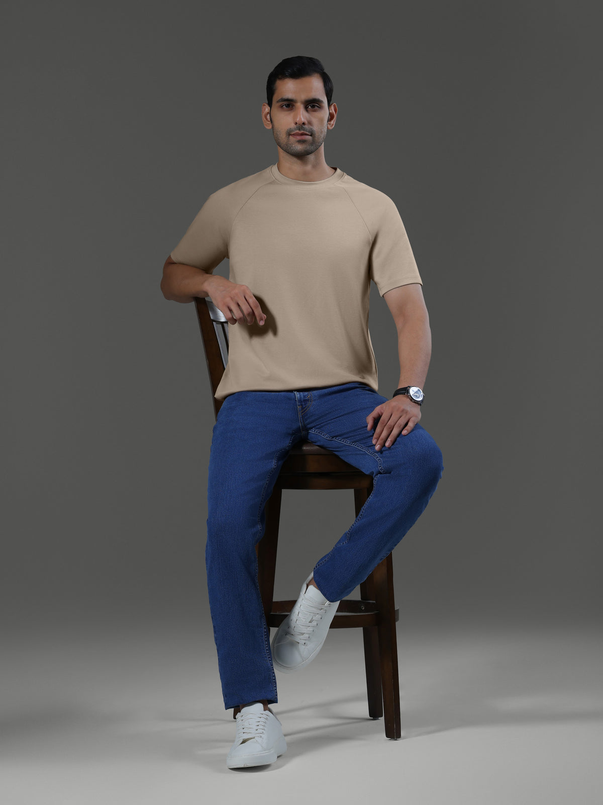 Leisure Raglan Crew Neck Short Sleeves - clay - image 2
