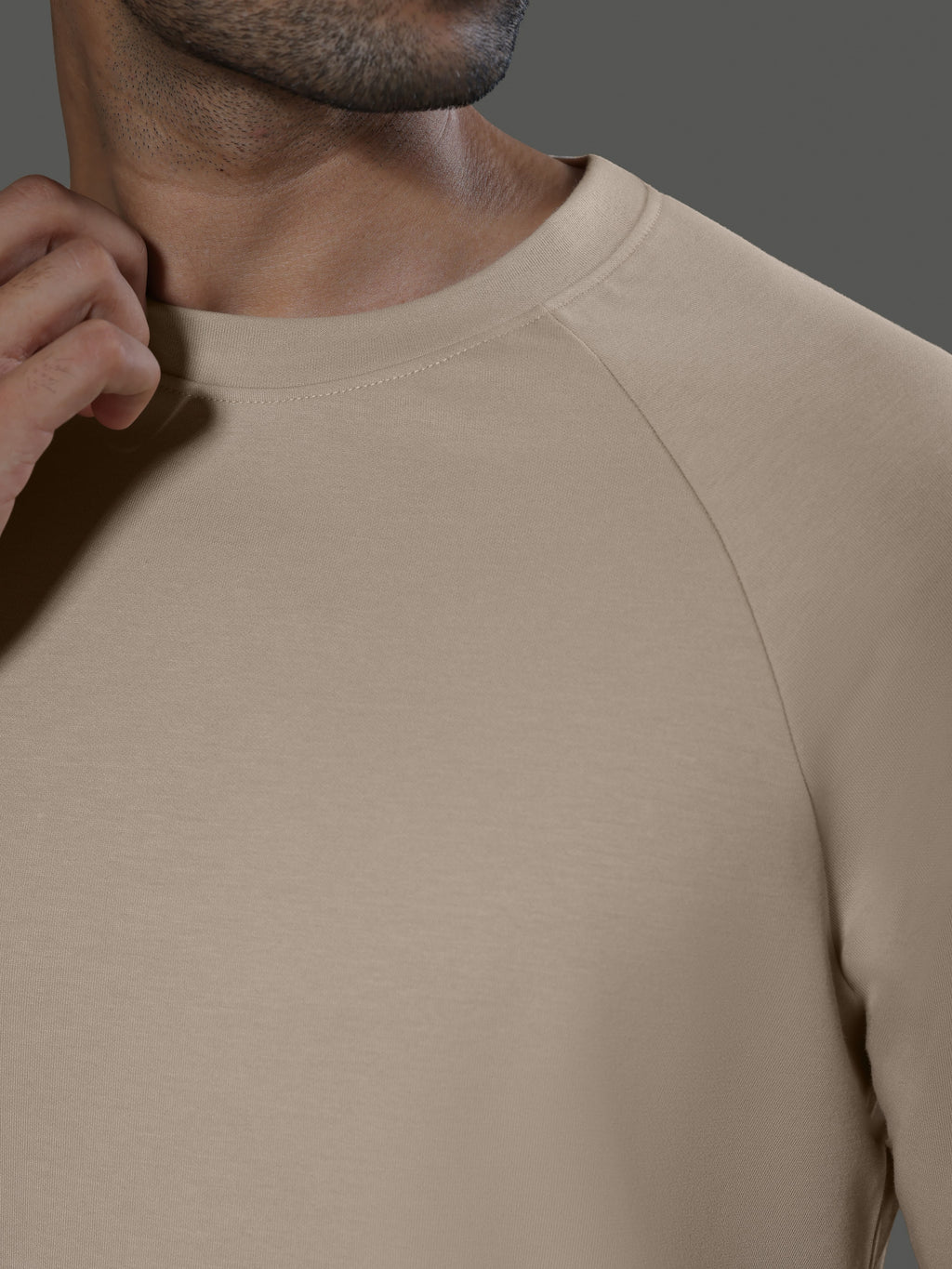 Leisure Raglan Crew Neck Short Sleeves - clay - image 3