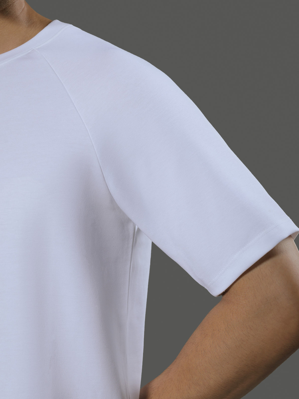 Leisure Raglan Crew Neck Short Sleeves - porcelain - image 5