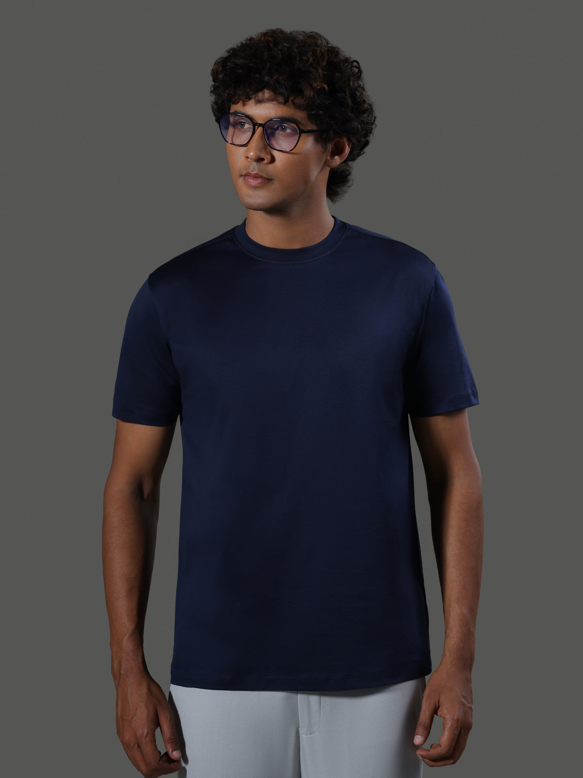 Method Crew Neck Short Sleeves in Midnight