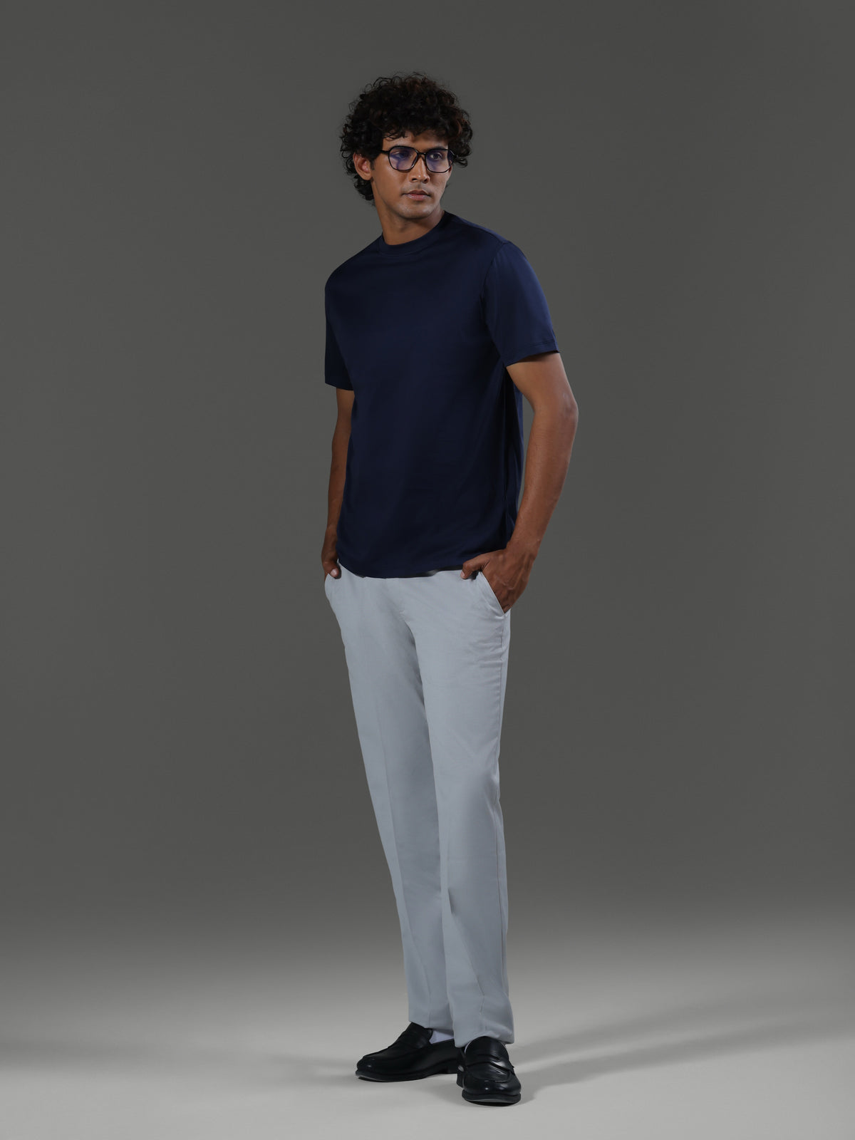 Method Crew Neck Short Sleeves in Midnight