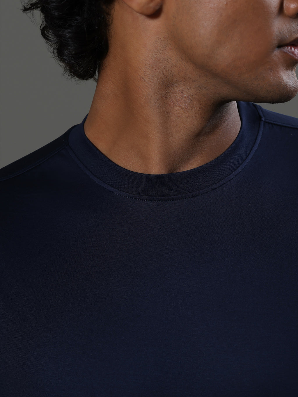 Method Crew Neck Short Sleeves in Midnight