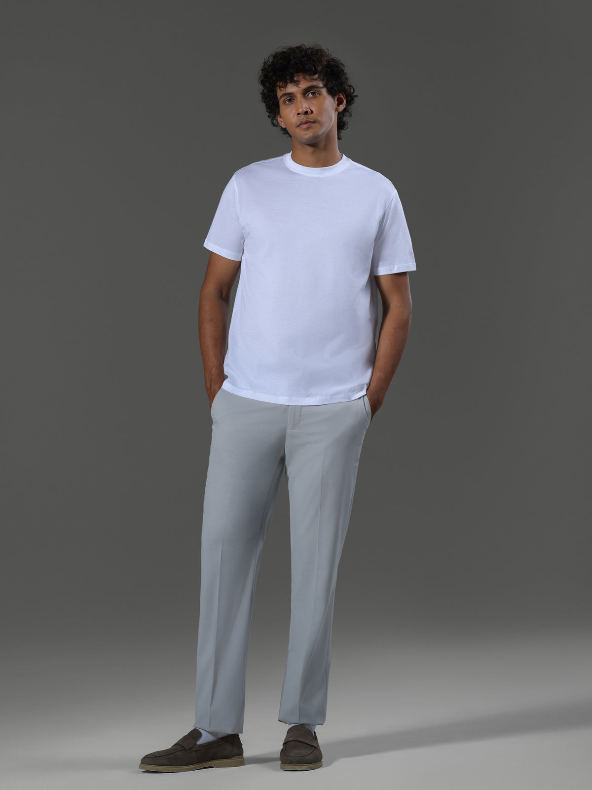 Method Crew Neck Short Sleeves in Porcelain