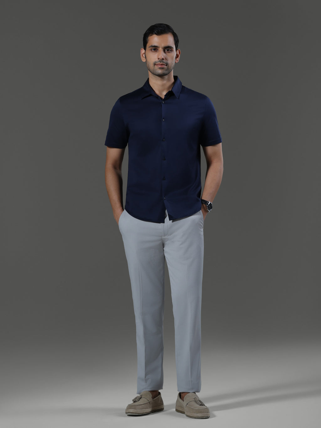 Method Short Sleeves Shirt - midnight - image 2