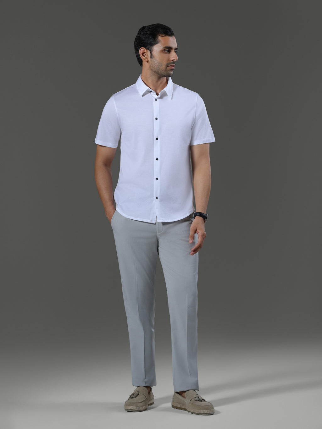 Method Short Sleeves Shirt - porcelain - image 2